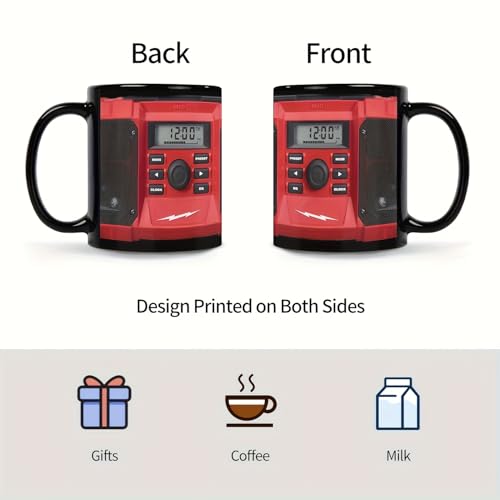 HASTHIP® 11 oz Ceramic Mug, Black Speaker Design, Perfect for Daily Coffee & Water, Ideal Home Kitchen Decor, Coffee Bar Accessories, Great Gift for Family, Office Team Building, Holidays HASTHIP® 11 oz Ceramic Mug, Black Speaker Design, Perfect for Daily Coffee & Water, Ideal Home Kitchen Decor, Coffee Bar Accessories, Great Gift for Family, Office Team Building, Holidays